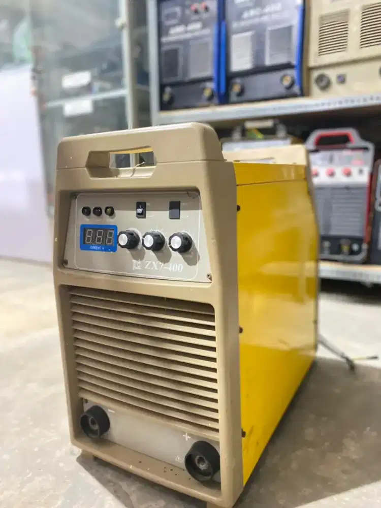 MESIN LAS BEKAS MMA 400A TIME ZX7 3 PHASE SECOND SMAW LISTRIK IGBT DC