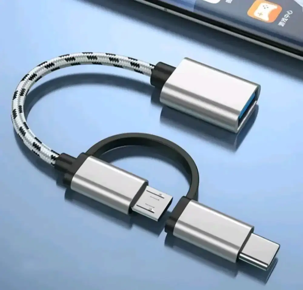 Kabel OTG 2in1 multifungsi