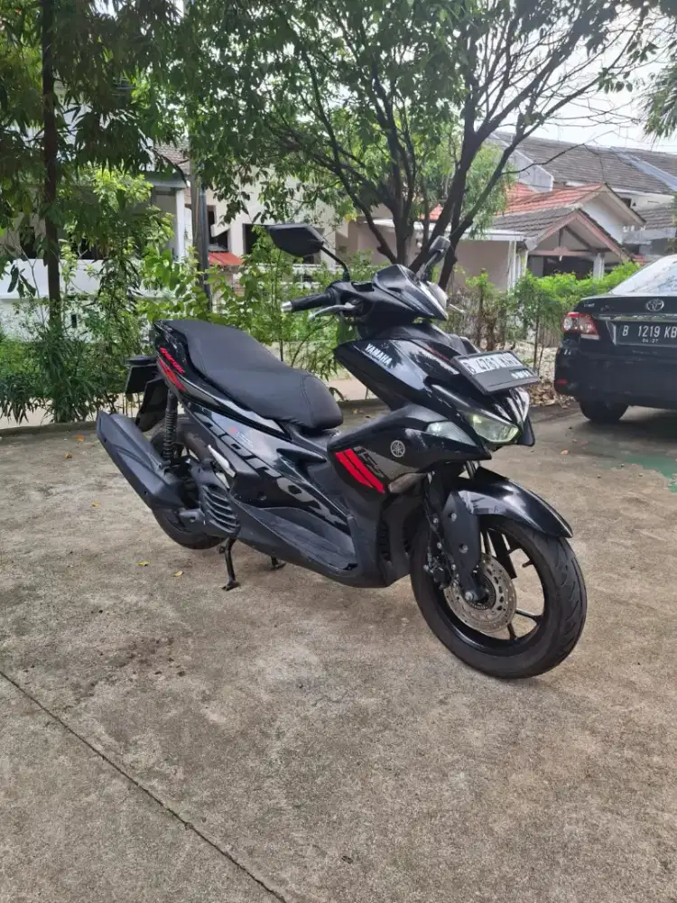 Aerox 155 2017 Hitam Pemakaian Pribadi