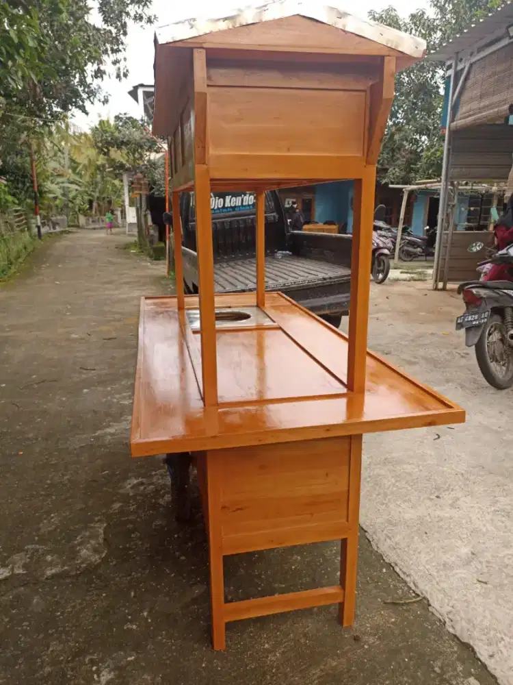 Jual Gerobak Angkringan, Bakso, Mie Ayam, Bubur, Sate, Soto, Pecel dll