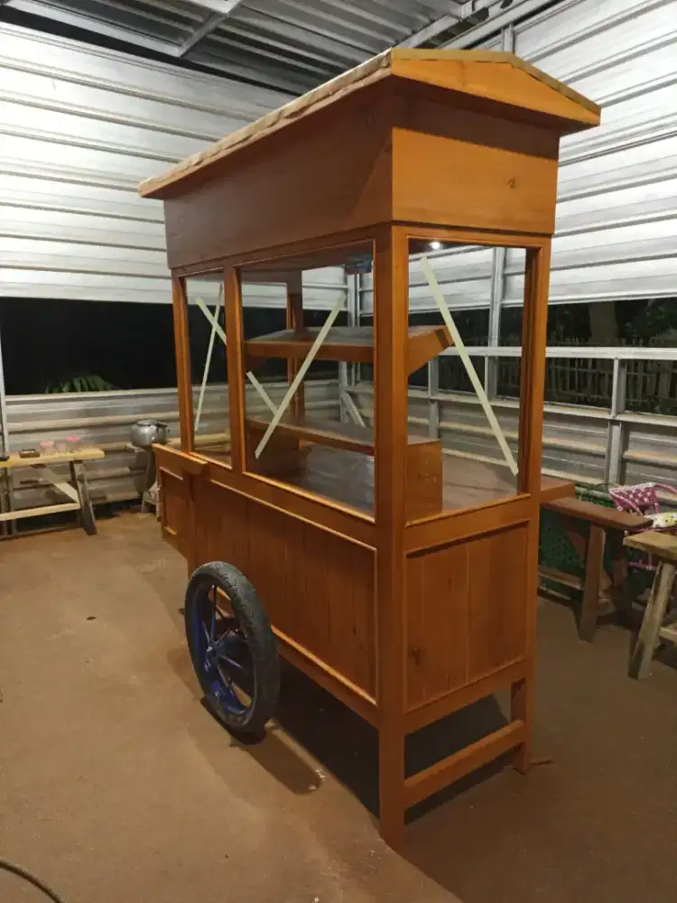 Jual Gerobak Angkringan, Bakso, Mie Ayam, Bubur, Sate, Soto, Pecel dll