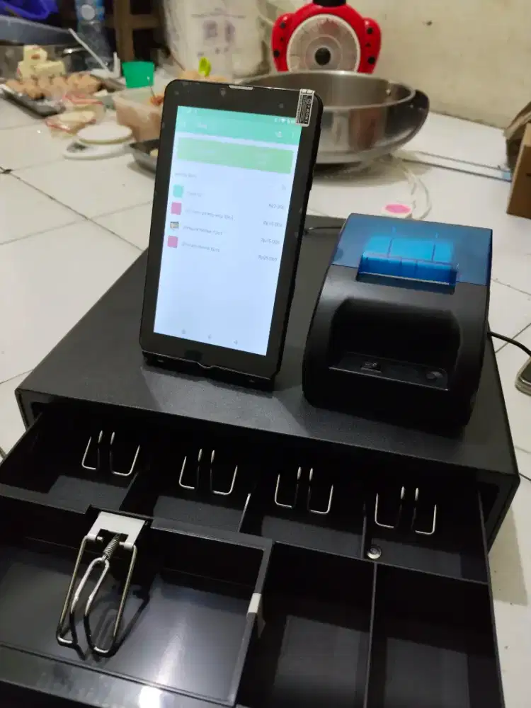 Mesin kasir android untuk sistem pembayaran kekinian