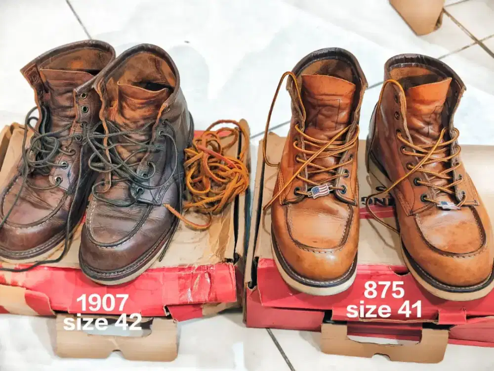 Jual Sepatu Boots Original Redwing- Kondisi Cakep