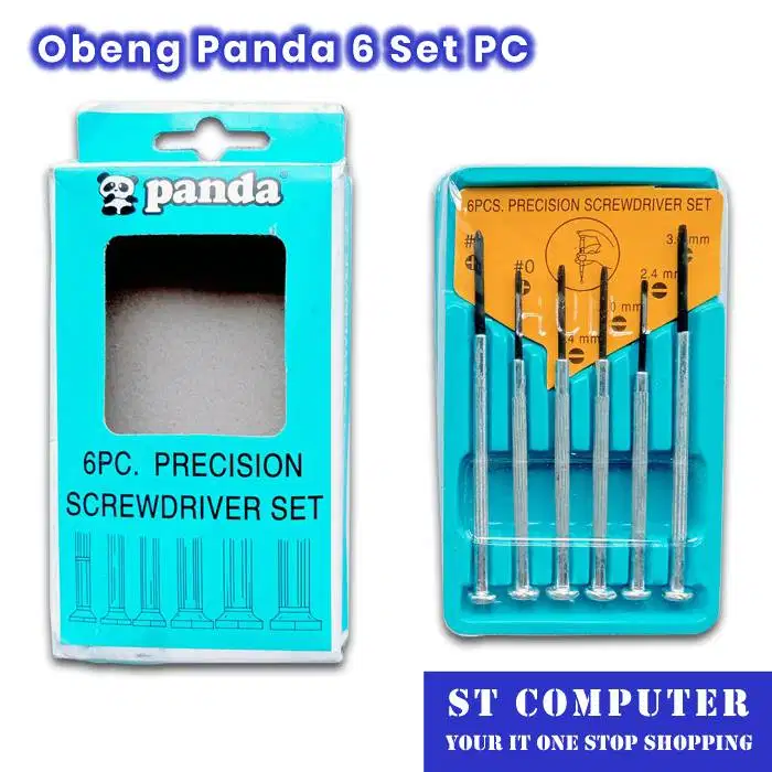 Obeng Panda 6 Set PC