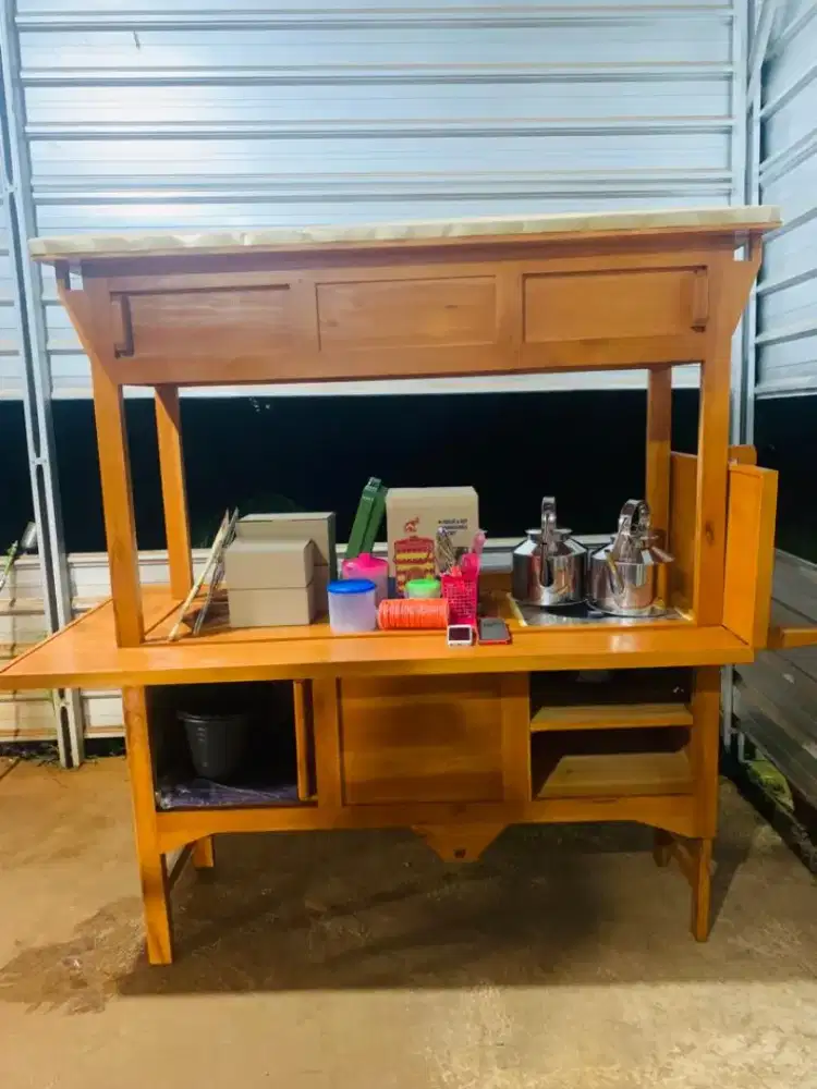 Jual Gerobak Angkringan, Bakso, Mie Ayam, Bubur, Sate, Soto, Pecel dll