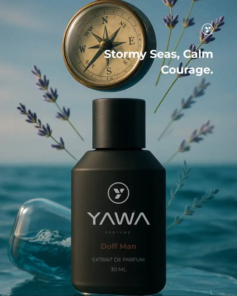 YAWA Extrait de Parfum –Doff Man Stormy Seas, Calm Courage