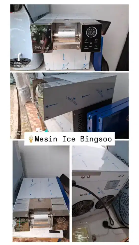 MESIN ICE CREAM BINGSOO SECOND LIKE NEW