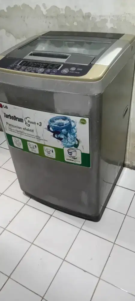 Jual mesin cuci LG 8kg otomatis
