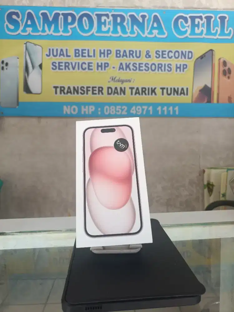 IPHONE 15 128 GB BARU IBOX