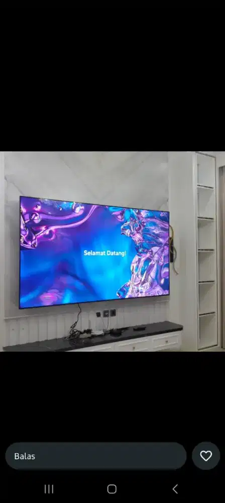 Tv samsung 98inch stok sangat terbatas