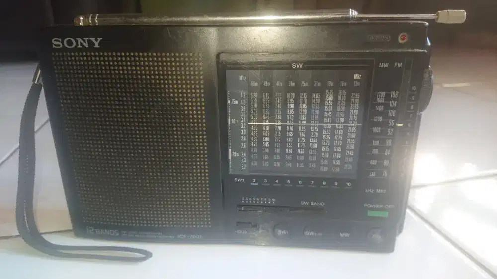 Sony icf 7601 Normal Bekas