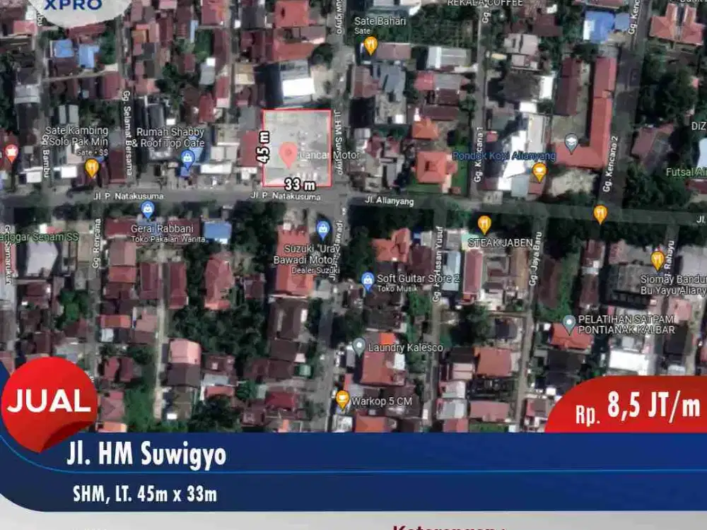 Tanah Dijual Siap Bangun