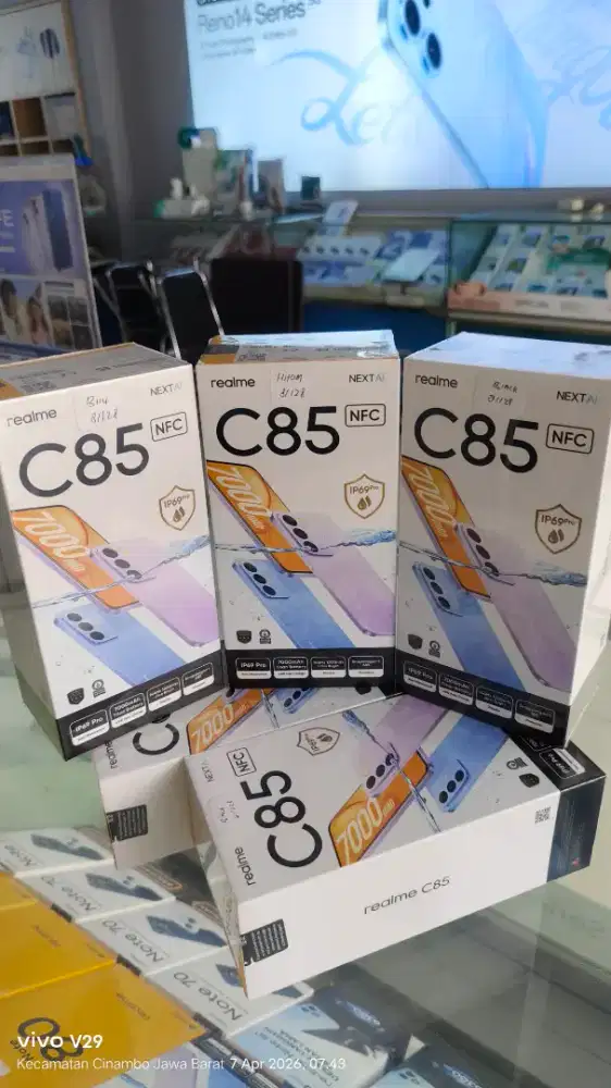 Realme C85 6+12/128gb NFC 7000Maah baru spesial promo