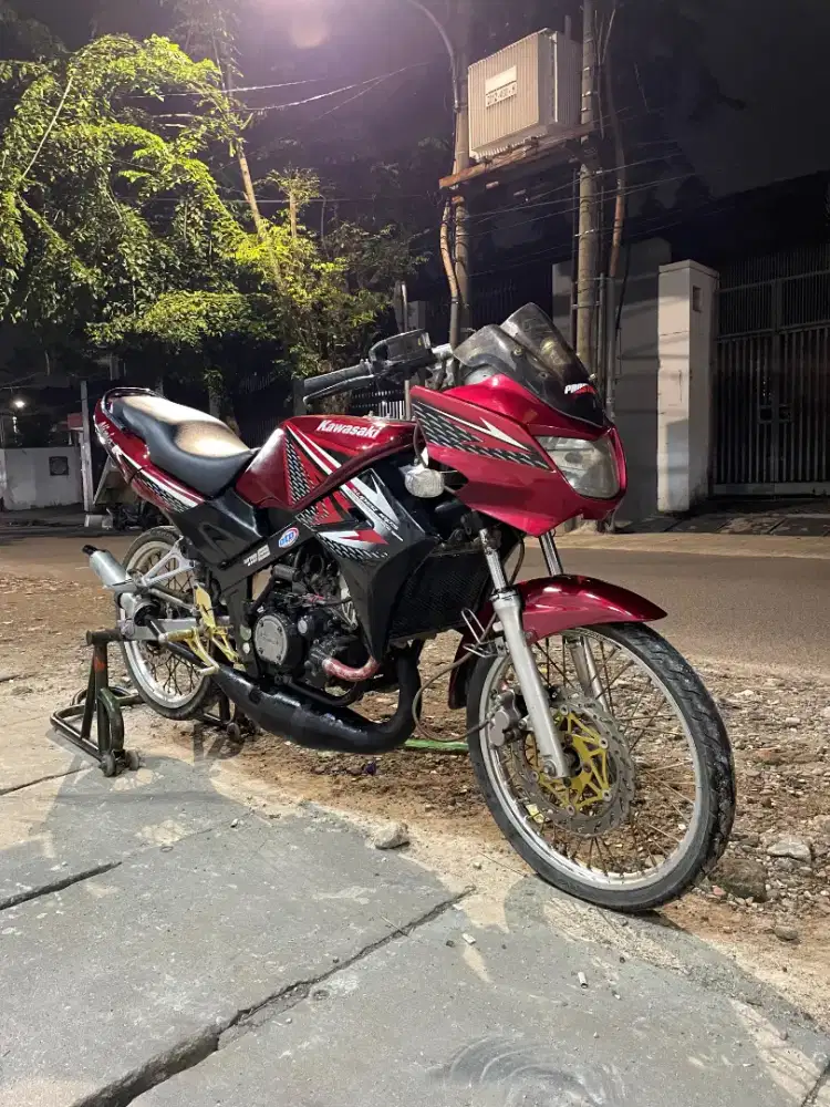 Kawasaki Ninja R 96 KHI asli merah Jos Murmer