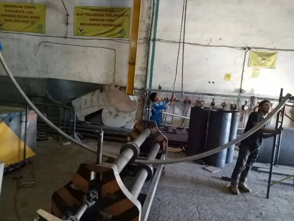 Jasa Roll Plat dan Potongan Tekuk Plat