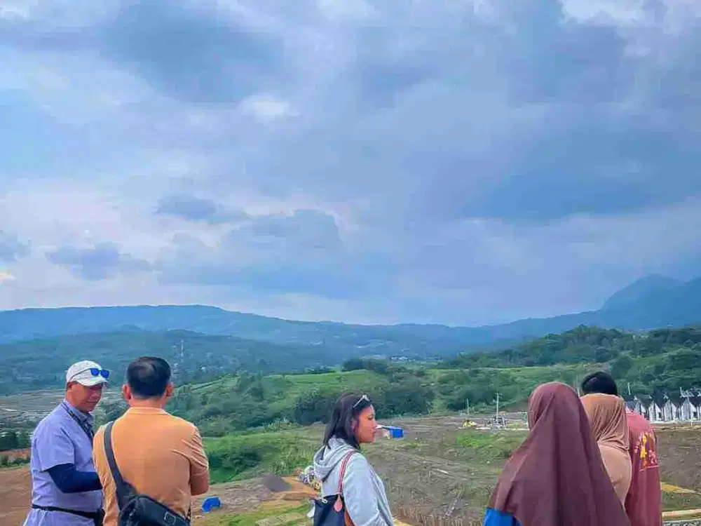 jual tanah murah pinggir jalan besar dekat Exit Tol Nagrak Cibubur