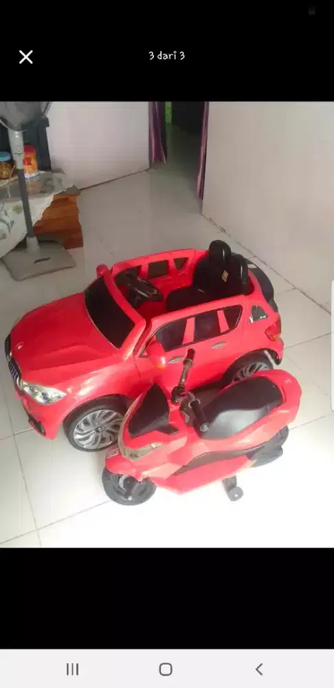 Mobil remot dan motor mini