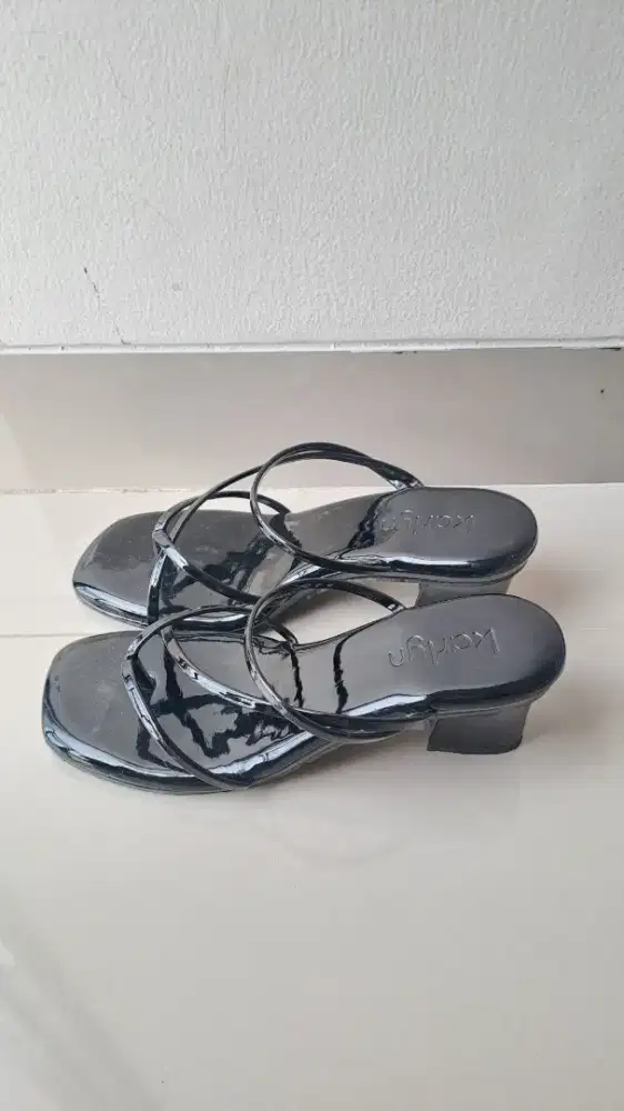 Heels Wanita 5 Cm Kulit Sintetis