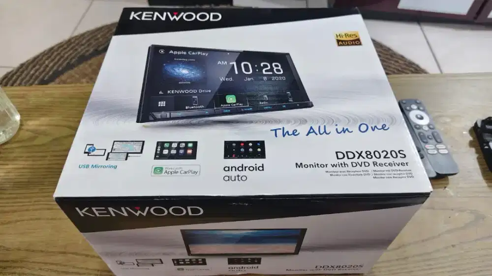 Headunit KENWOOD DDX 8020 S ANDROID HD-BT-LED APPLECARplay NEW CANGGIH