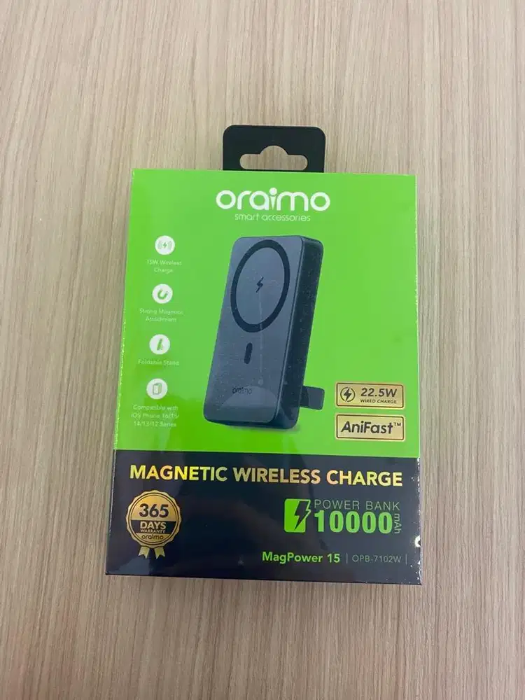 powerbank oraimo magnetic wireless