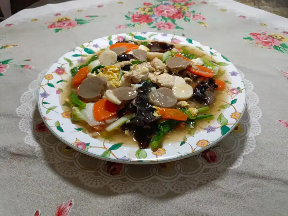 Menerima pesan antar Capcay (chinese food) Halal