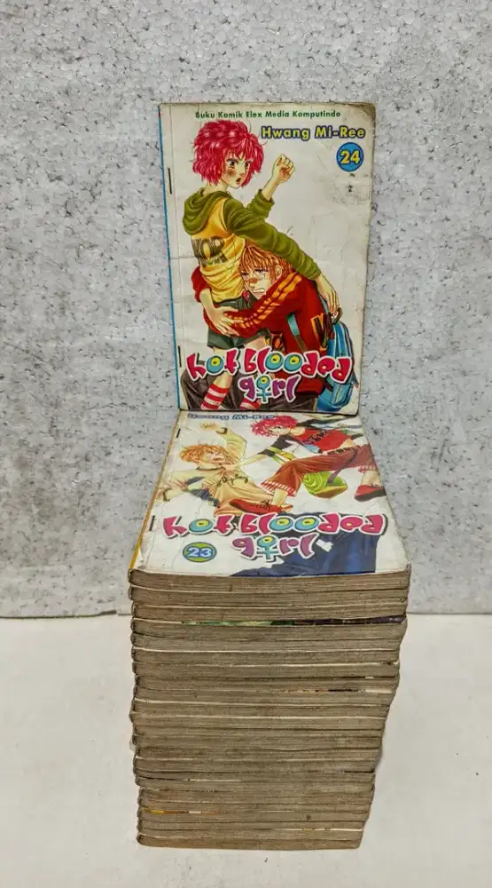 Komik korea hot blooded girl