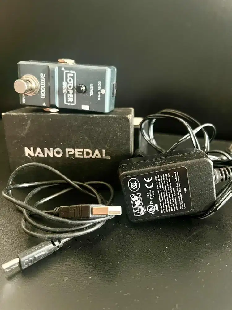 Ammon AP-09 loop pedal - Guitar Looper + adaptor