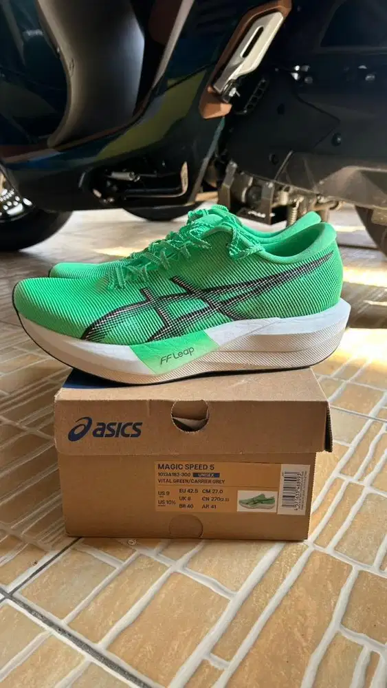 Asics Magic Speed 5 Vital Green