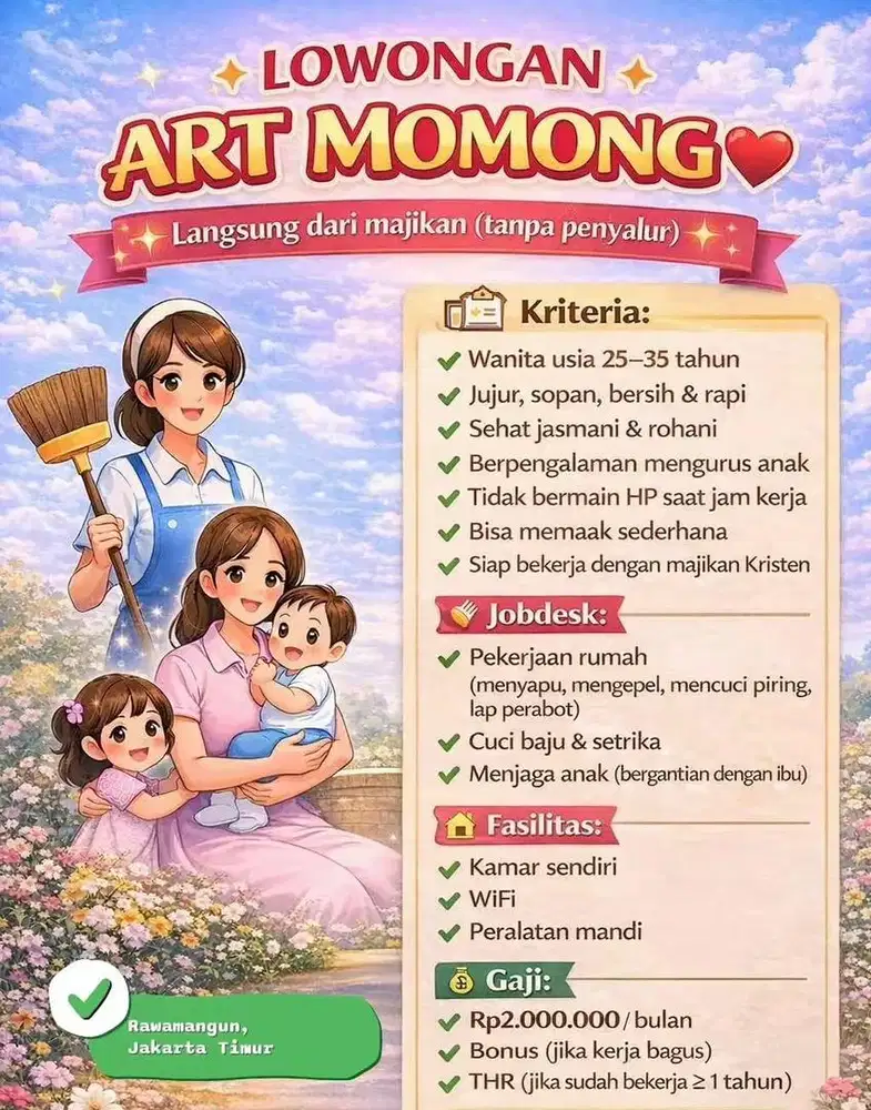 ART SERABUTAN JAKARTA TIMUR