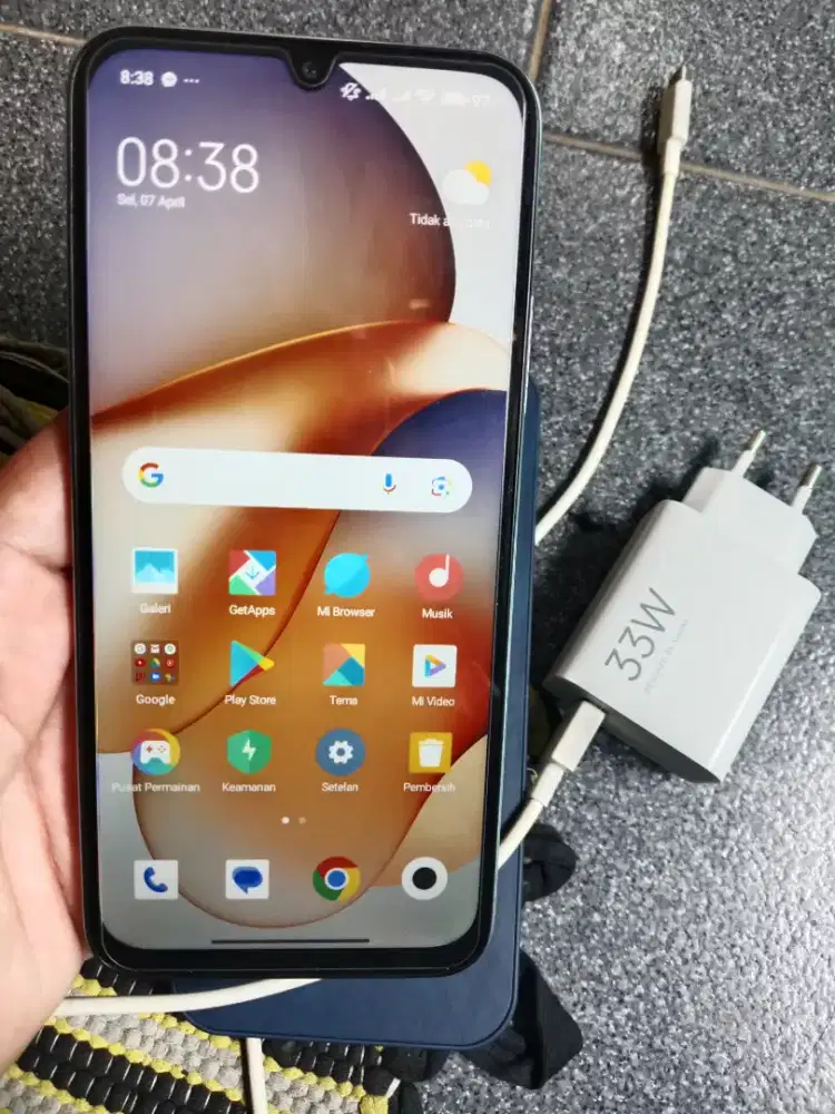 Redmi 15C ram 8/256 sudah NFC mulus game libas elegan original