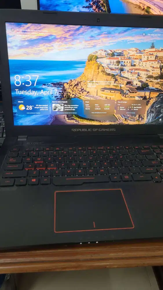 ASUS ROG GL553VD i7-7700HQ | GTX 1050 | RAM 24 GB | SSD 1000 GB