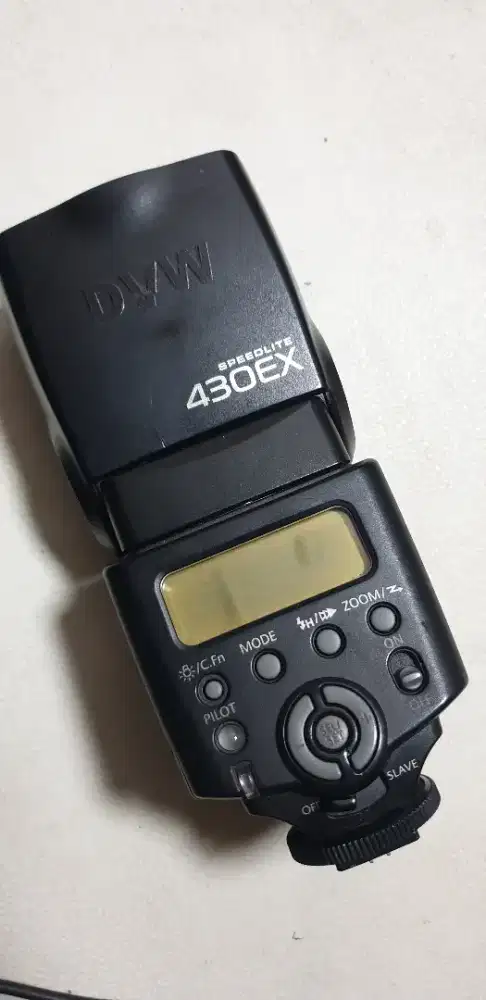 Canon 430ex Speedlite second murah