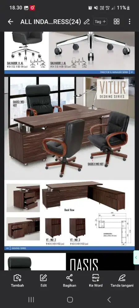 Dibutuhkan SPM/promotor funiture