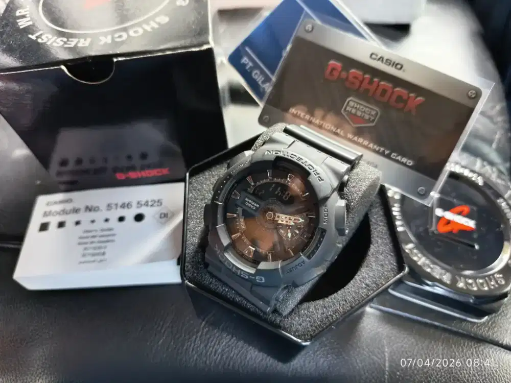 Jual Cepat BU Jam Tangan Original Casio GShock GA-110-1b.