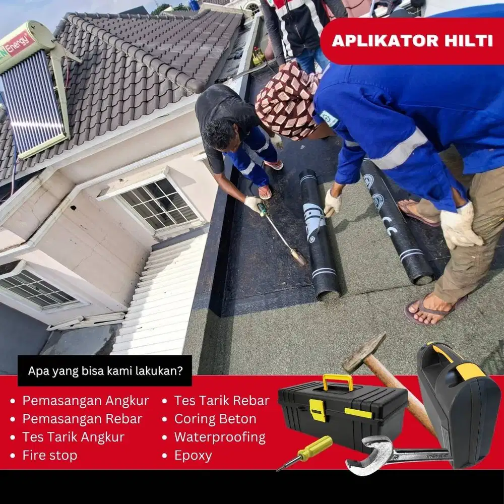 Membran Bakar Bitumen – Solusi Permanen Anti Bocor