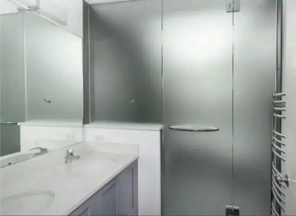 STIKER KACA KANTOR SANDBLAST STICKER BURAM KACA FILM KAMAR MANDI RUMAH