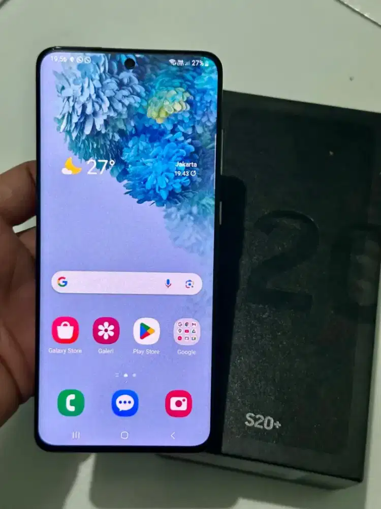 Samsung S20 Plus 8/128GB SEIN 98% Like new segel no minus Fulset