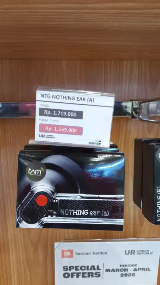 CICILAN 15 RIBUAN PERHARI HEADSET NOTHING EAR (A) PAKE HOMECREDIT