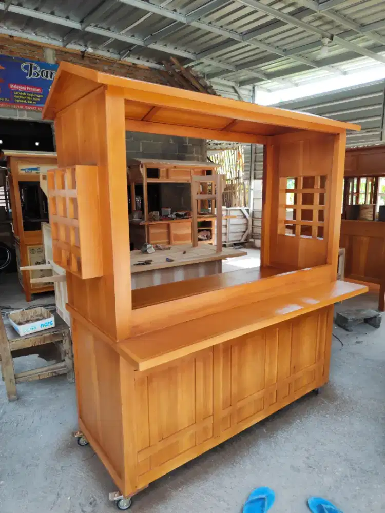 Gerobak Murah Berkualitas, Gerobak Bakso Mie Ayam Sate Bubur Soto dlL