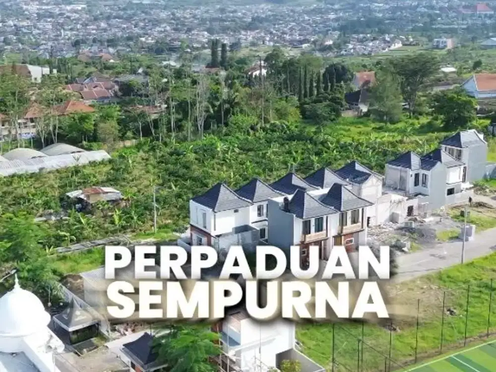 Villa Mini Premium Batu | Harga Lebih Terjangkau, Profit Tetap Maksimal lokasi strategis dekat alun alun kota batu