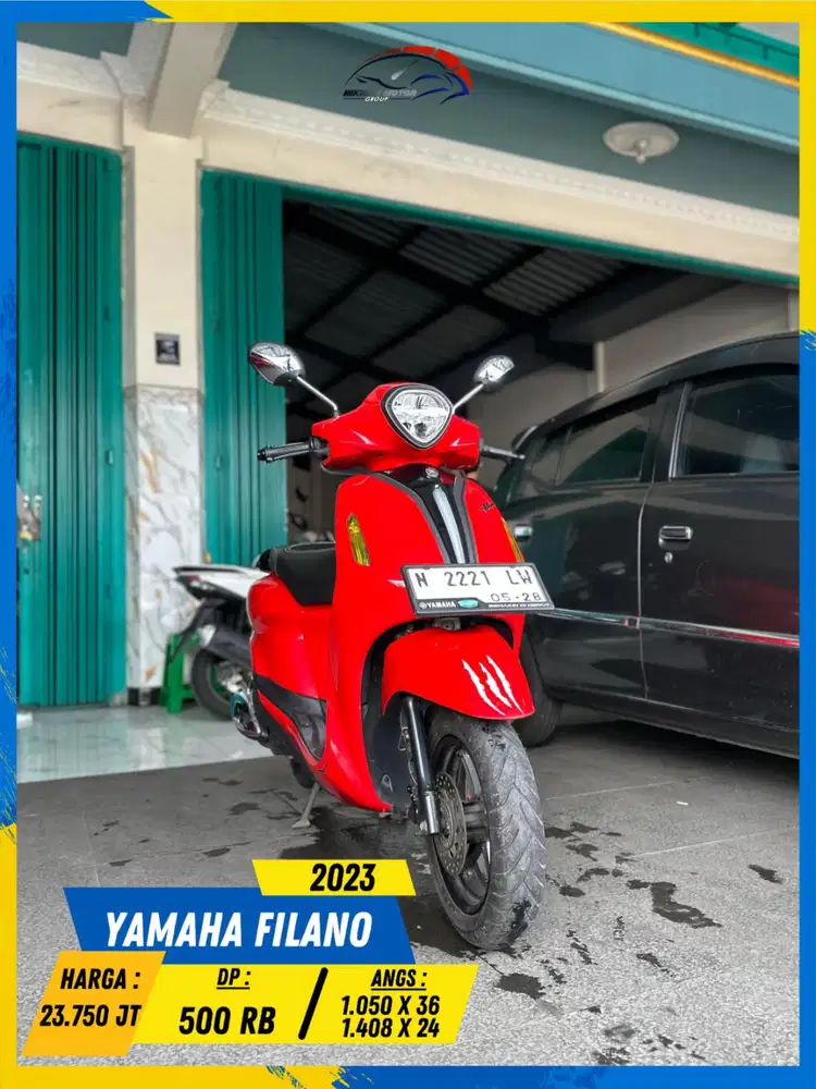 YAMAHA GRAND FILANO 2023 GASS MASZEHH HIKMAH MOTOR KEPUH MALANG