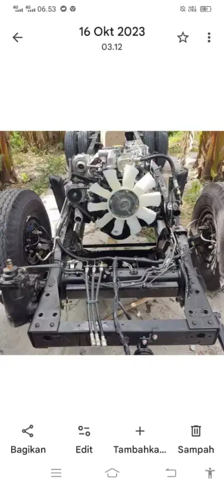 Mesin canter ORI copotan