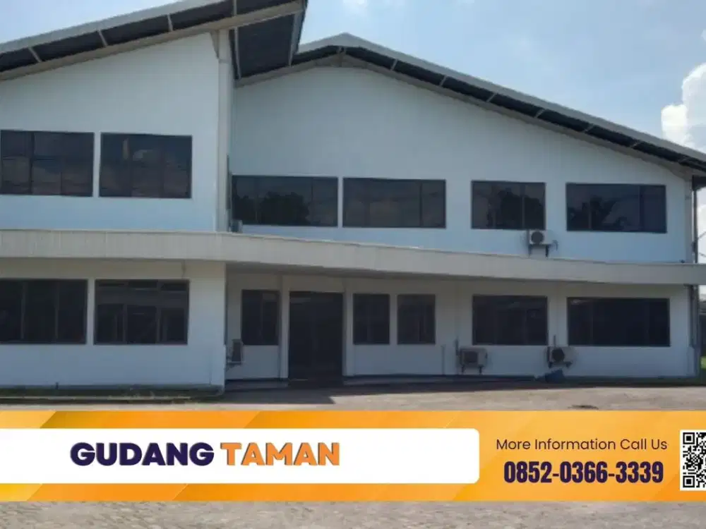 Disewakan Gudang 1.600 m2 Taman Sidoarjo - The EdGe