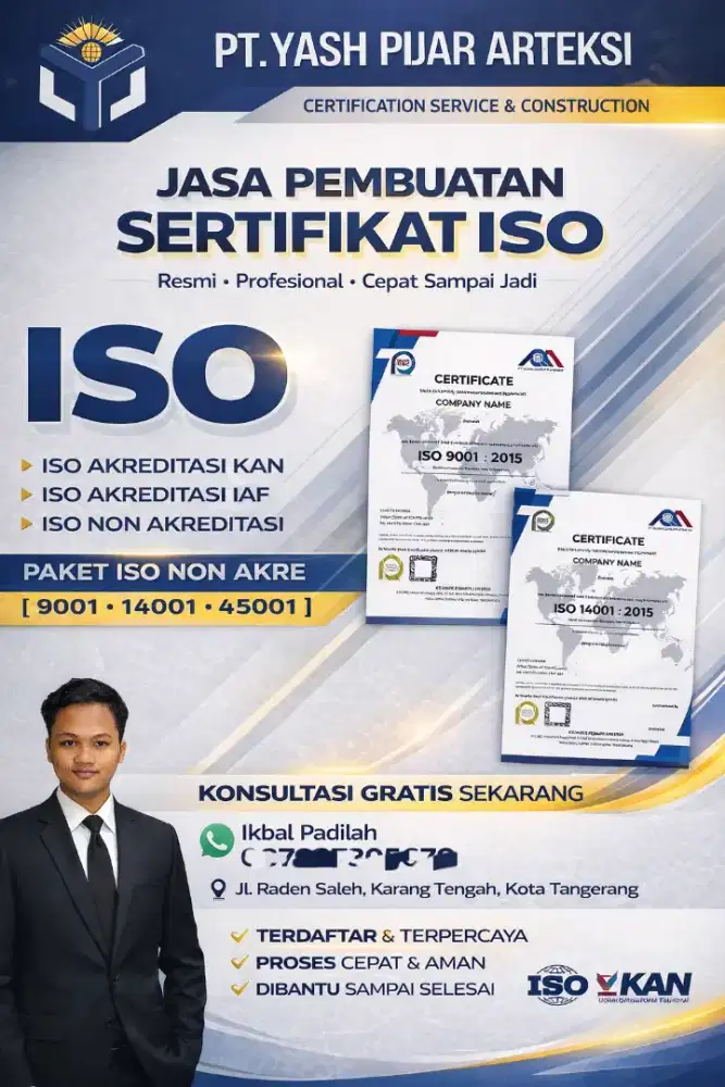 PEMBUATAN SERTIFIKASI ISO