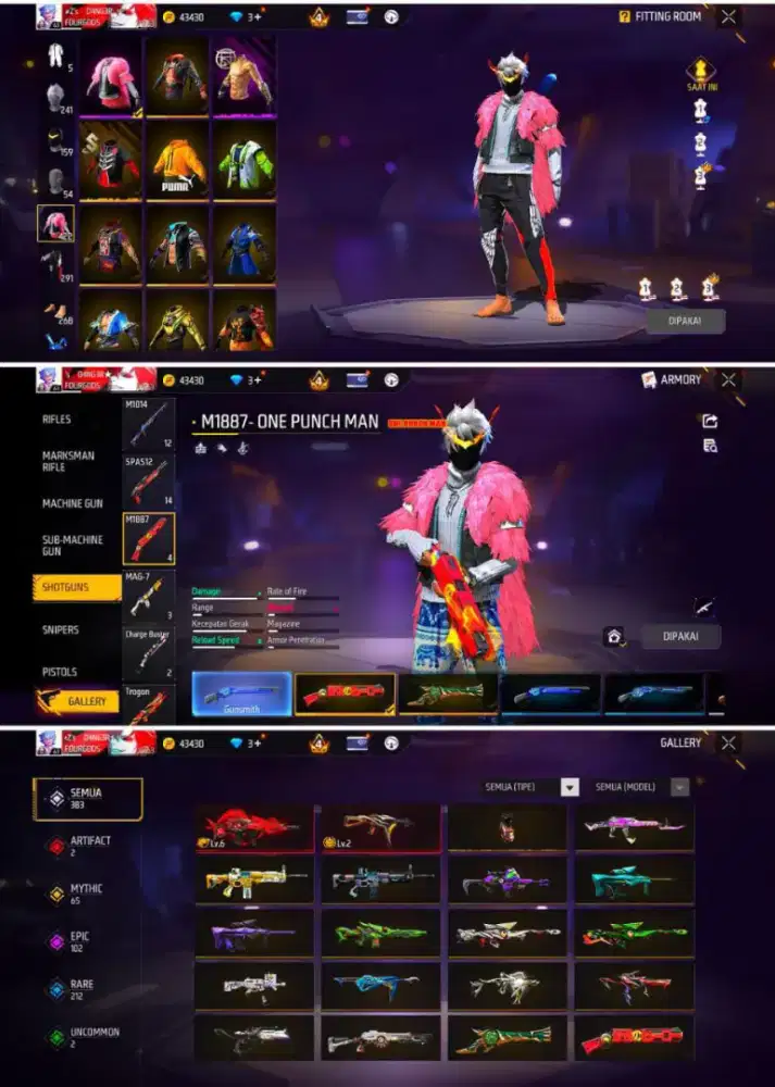 jual akun free fire terpercaya dan aman yg minat langsung hubungi