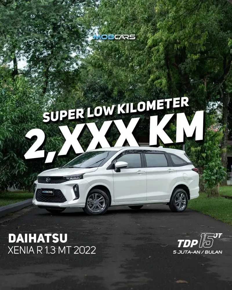 DAIHATSU XENIA 1.3 R MT 2022 PUTIH MANUAL