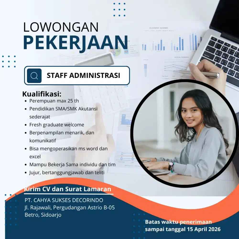 LOWONGAN ADMINISTRASI