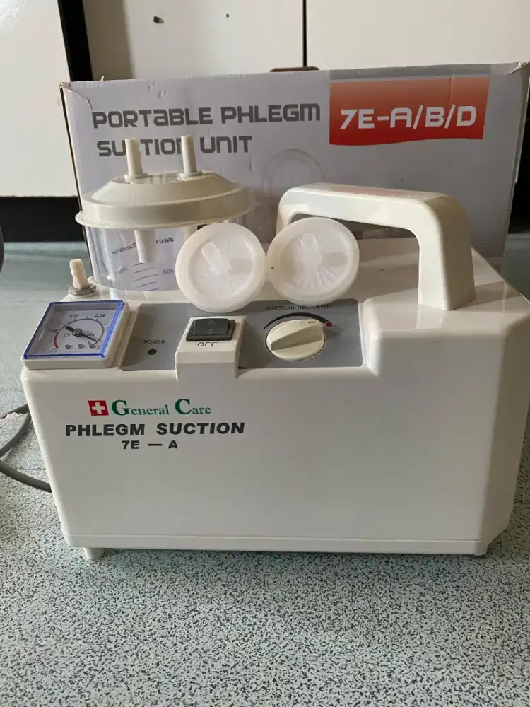 Suction BLE PHLEGM ON UNIT: Alat Sedot Lendir Portable
