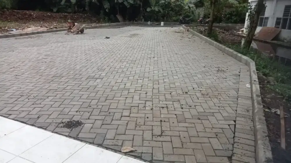 Land clearing paving Aspal turap hotmix