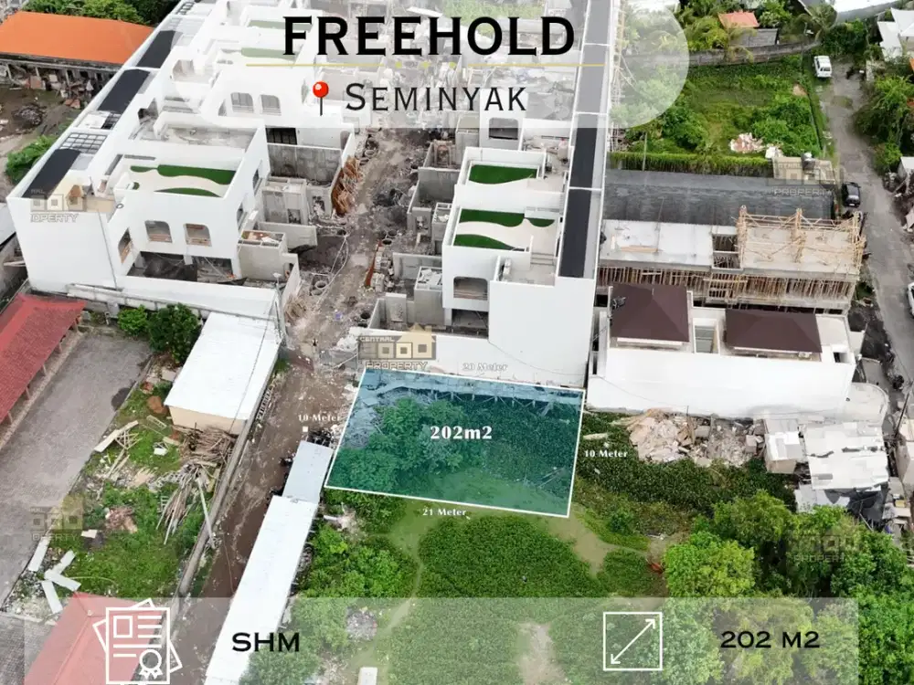 Dijual Tanah Langka Di Seminyak – Lokasi Premium Badung, Bali